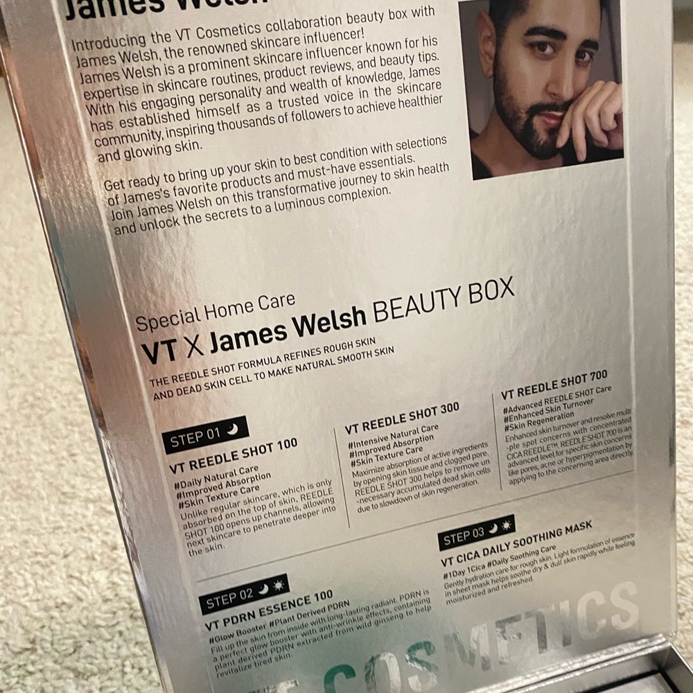 VT Cosmetics x James Welsh Beauty Box NIB - Picture 3 of 3